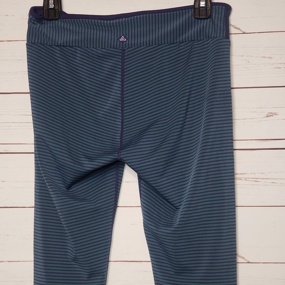 PrAna Striped Athletic Leggings - Picture 4 of 8